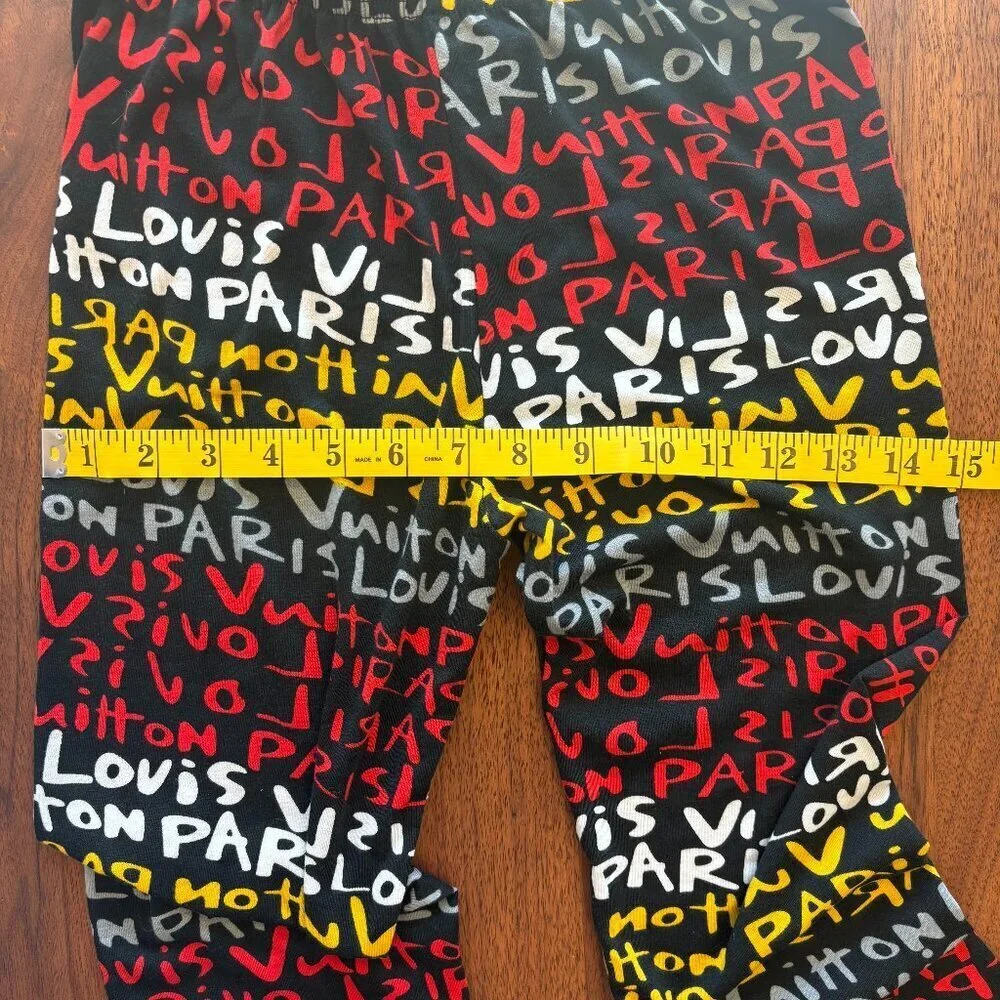 Louis Vuitton Leggings - Graffiti multicolor - Size 52-54
